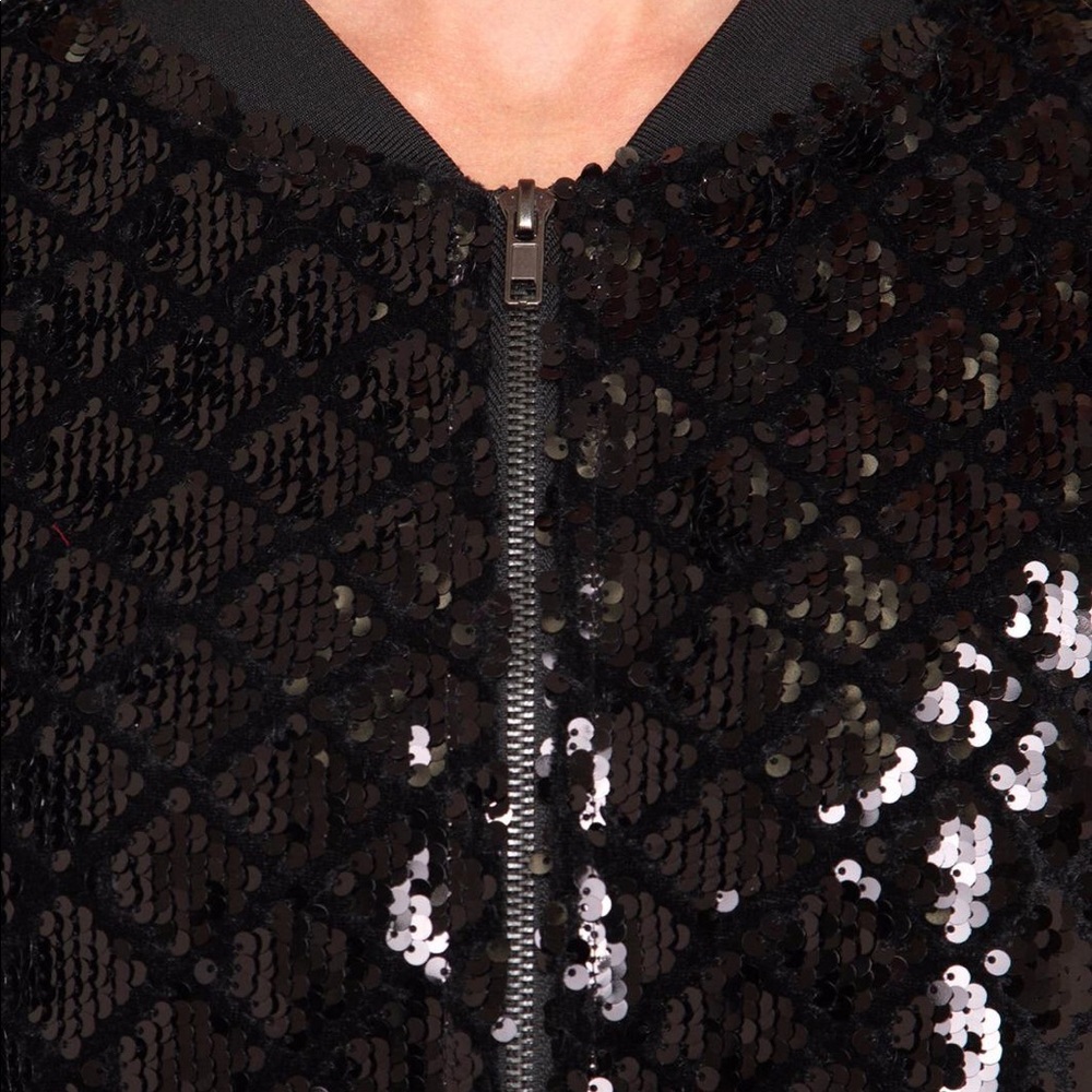 Sequins bomber jacket - Picture 6 of 6